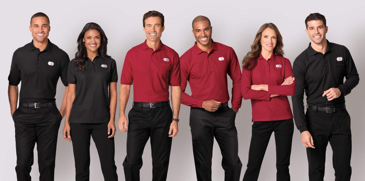 example of logo embroidery